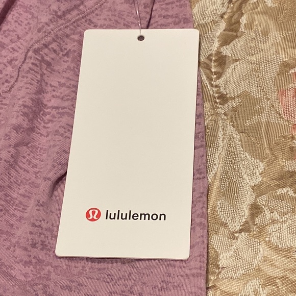 NWT Lululemon Breeze Through Twist Tank size 8 Rose Blush - Picture 6 of 9